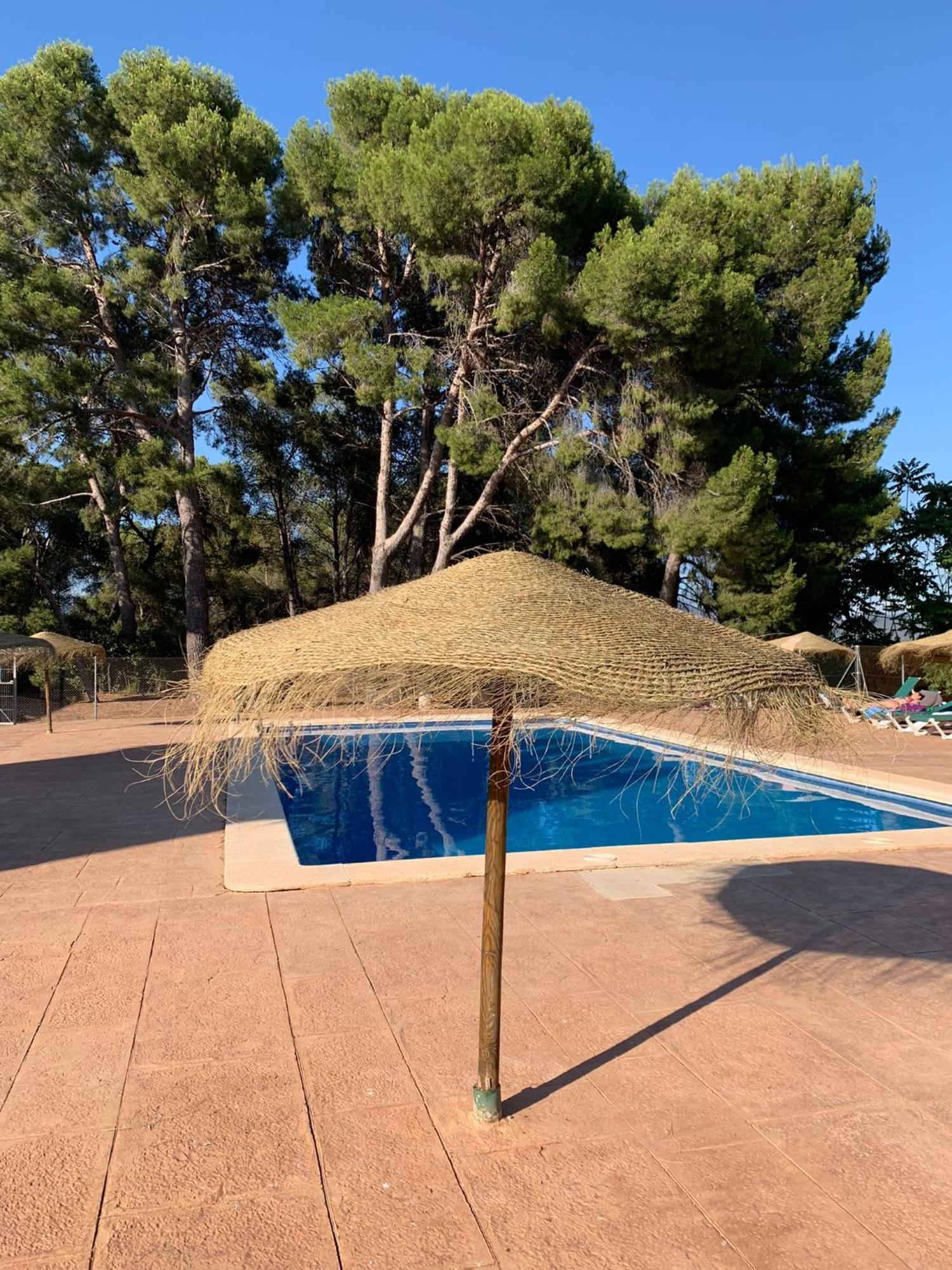 Castillo Con Piscina En Plena Sierra Calderona Segorbe Zewnętrze zdjęcie